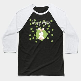 Happy Easter With Bunny Baseball T-Shirt